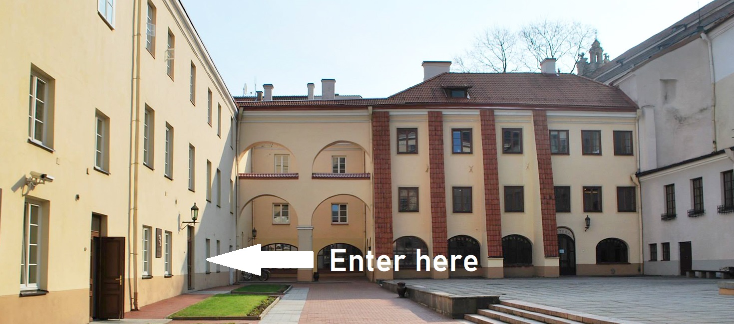 How to find Centre for Scandinavian Studies Vilnius University
