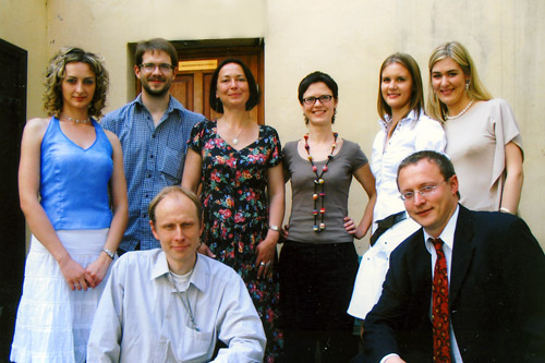 2004 2006 m. skandinavų danų magistrantai su dėstytojas